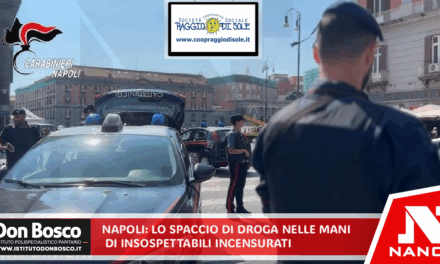 *Napoli: Lo spaccio di droga nelle mani di insospettabili incensurati.
