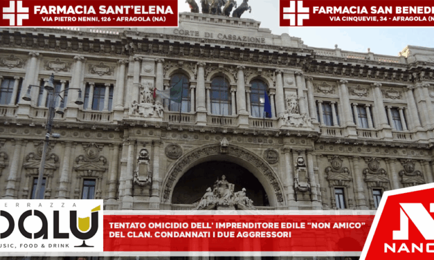 Tentato omicidio dell’imprenditore edile ‘non amico ‘ del clan, condannati i due aggressori