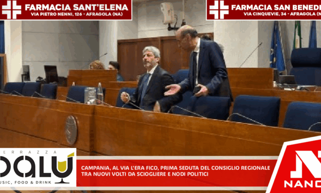 Campania, al via l’era Fico: prima seduta del Consiglio regionale tra nuovi volti e nodi politici. Errico presiede l’assise come consigliere anziano