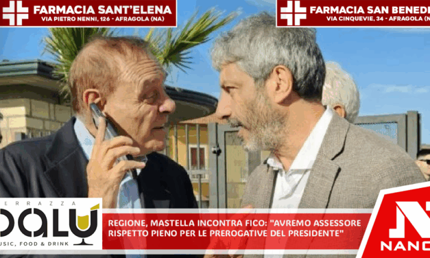 Regione, Mastella incontra Fico: “Avremo assessore, rispetto pieno per le prerogative del presidente”