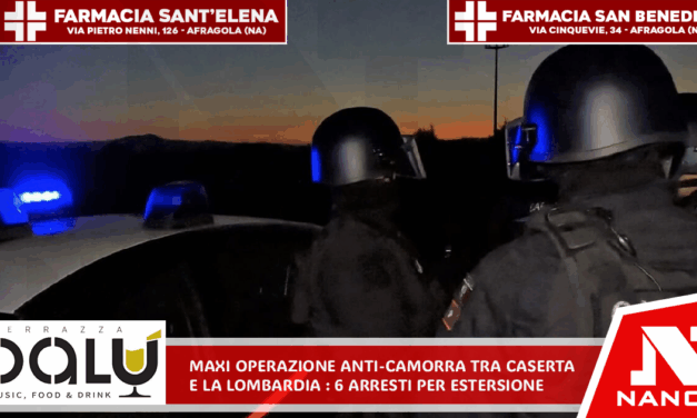 Maxi operazione anti-camorra tra Caserta e la Lombardia: 6 arresti per estorsione