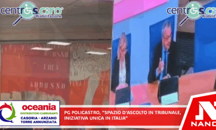 Pg Policastro, ‘Spazio d’ascolto in Tribunale iniziativa unica in Italia’ Inaugurato a Napoli: offrirà supporto alle donne vittima della violenza di genere