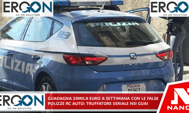 Guadagna 20mila euro a settimana con le false polizze Rc auto: truffatore seriale nei guai