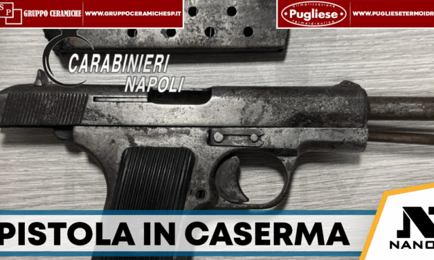 Va in caserma per l’obbligo di firma con la pistola addosso: arrestato 24enne a Casoria