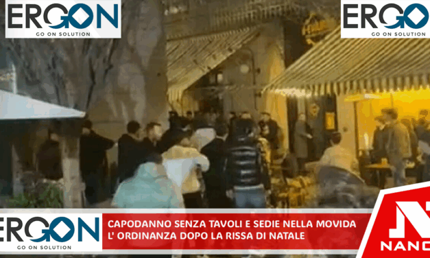 Capodanno senza tavoli e sedie nella movida: l’ordinanza dopo la rissa di Natale
