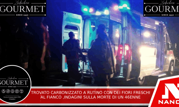 Trovato carbonizzato a Rutino con dei fiori freschi al fianco: indagini sulla morte di un 46enne