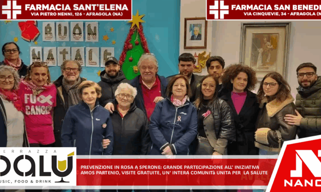 Prevenzione in rosa a Sperone: grande partecipazione all’iniziativa Amos Partenio Visite gratuite: un’intera comunità unita per la salute