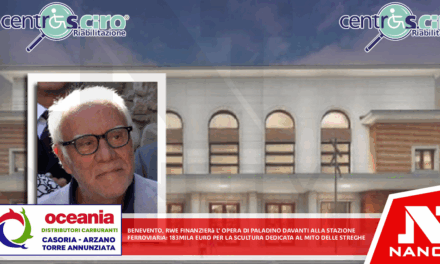 Benevento, RWE finanzierà l’opera di Paladino davanti alla stazione ferroviaria: 183mila euro per la scultura dedicata al mito delle Streghe