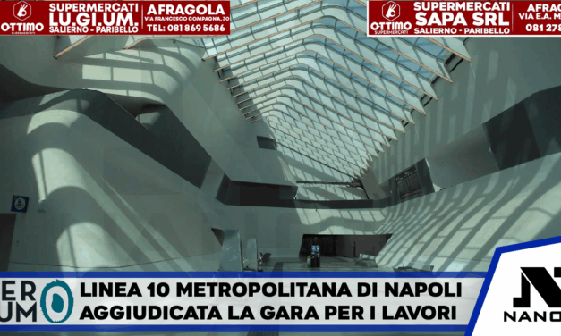 Linea 10 Metropolitana di Napoli, aggiudicata la gara per i lavori