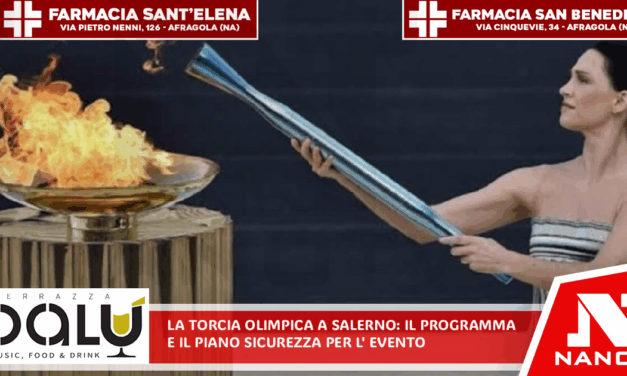 La Torcia Olimpica a Salerno: il programma e il piano sicurezza per l’evento