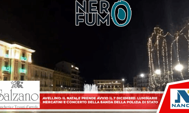 Il Natale prende avvio il 7 dicembre: luminarie, mercatini e concerto della Banda della Polizia di Stato