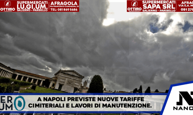 A Napoli previste nuove tariffe cimiteriali e lavori di manutenzione Per la prima volta costo per concessione loculi e cellette ossario oltre la sesta fila