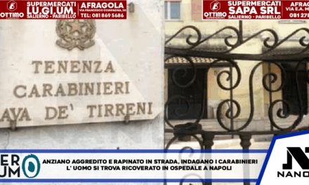 Anziano aggredito e rapinato in strada, indagano i carabinieri L’uomo si trova ricoverato in ospedale, a Napoli. Si cercano due persone