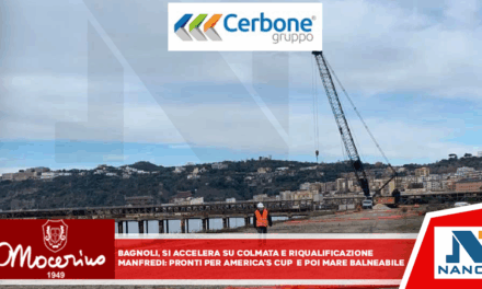Bagnoli, si accelera su colmata e riqualificazione Manfredi, pronti per America’s Cup e poi mare balneabile