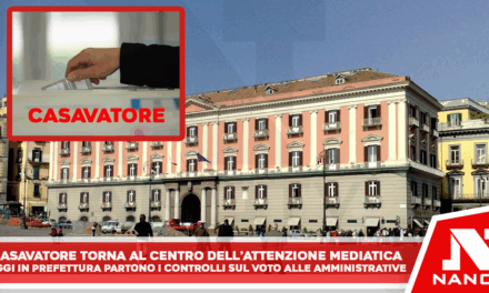 Casavatore torna al centro dell’attenzione mediatica: stamane ricontrollo nelle sezioni elettorali, si potrebbe ritornare al voto