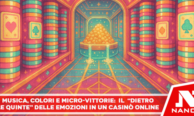 Musica, colori e micro-vittorie: psicologia nei casinò online