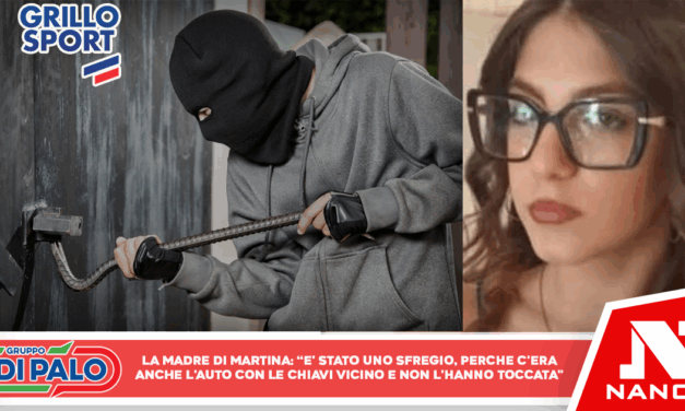 Afragola. Furto a casa di Martina Carbonaro, razziato il garage di famiglia