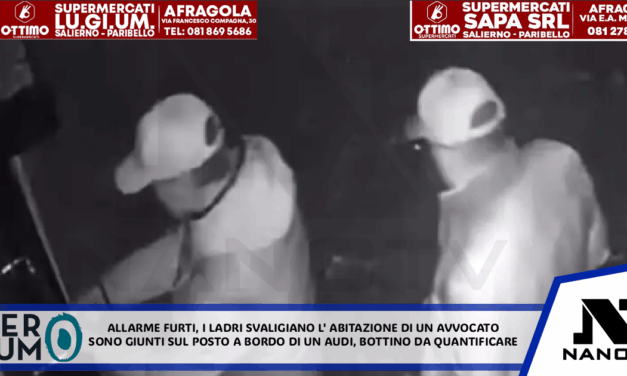 Allarme furti, ladri svaligiano l’abitazione di un avvocato Sono giunti sul posto a bordo di un’Audi: bottino da quantificare, indagano i carabinieri