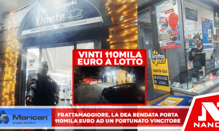 Frattamaggiore. La “Citta’ della Canapina” baciata dalla fortuna, vincita da 110mila euro al lotto