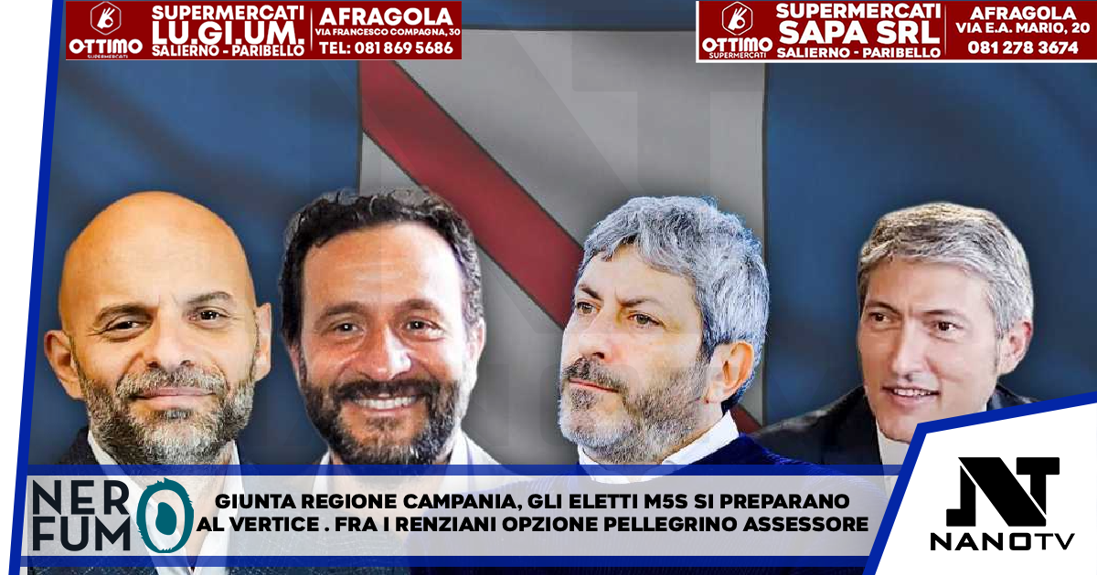Giunta Regione Campania, gli eletti M5S si preparano al vertice (con malumori). Fra i renziani opzione Pellegrino assessore  continua su: https://www.fanpage.it/napoli/giunta-regione-campania-gli-eletti-m5s-si-preparano-al-vertice-con-malumori-fra-i-renziani-opzione-pellegrino-assessore/ https://www.fanpage.it/