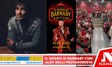 Al Teatro Magic Vision di Casalnuovo di Napoli arriva ” Il sogno di Barnaby: con Alex Belli protagonista