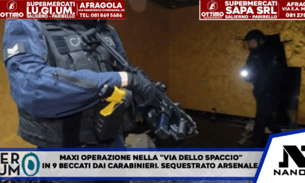 Maxi operazione nella ‘via dello spaccio’: in 9 beccati dai carabinieri. Sequestrato arsenale