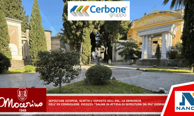 Sepolture sospese, scatta l’esposto all’Asl La denuncia dell’ex consigliere Picozzi: “Salme in attesa di sepoltura da più giorni”
