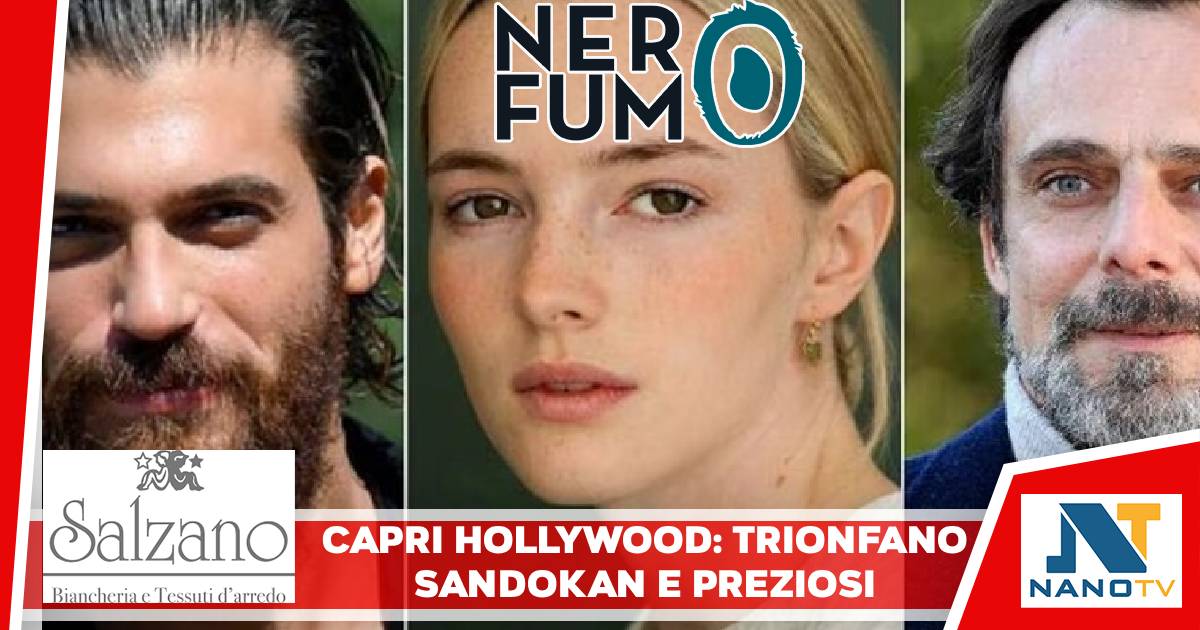 Trionfo a Capri Hollywood 2025: “Sandokan” è la Serie dell’Anno, ad Alessandro Preziosi il titolo di “Person of the Year”