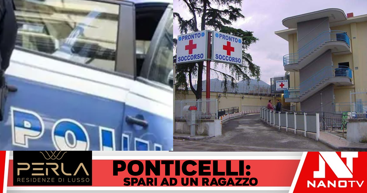 Ponticelli-Ferito un ragazzo a colpi d’arma da fuoco