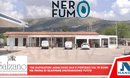 Tre rapinatori assaltano bar e portano via 70 euro. Ma prima di scappare distruggono tutto