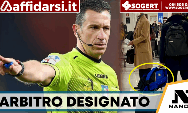 Doveri designato per Inter-Napoli: fischietto esperto ma con precedenti sotto i riflettori