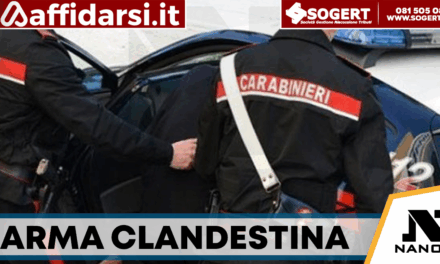 Perito, arrestati padre e figlio: pistola clandestina nascosta sotto l’auto