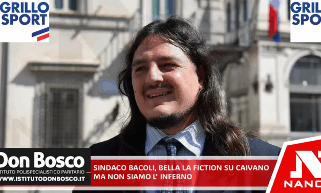 Sindaco Bacoli, bella la fiction su Caivano ma non siamo l’inferno ‘Che bello quando l’Italia non guarderà al Sud come un luogo da salvare’