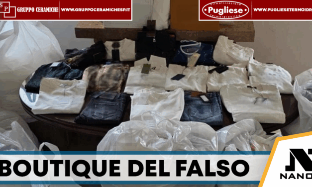 San Giuseppe Vesuviano, in una cantina la “boutique” del falso: maxi sequestro della polizia
