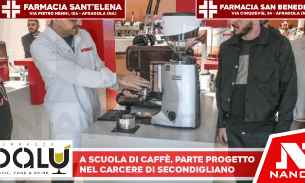 A scuola di caffè, parte progetto nel carcere di Secondigliano