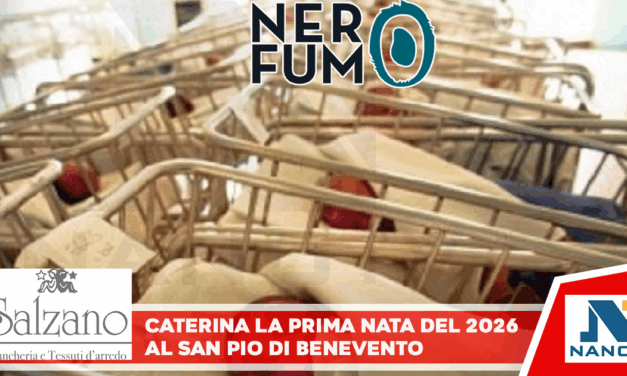 Caterina la prima nata del 2026 al ‘San Pio’ di Benevento