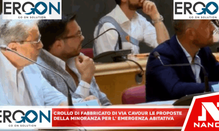 Crollo fabbricato di via Cavour: le proposte delle minoranze per l’emergenza abitativa.