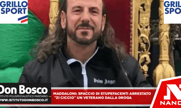 MADDALONI – Spaccio di stupefacenti, arrestato Zì’ Ciccio: un “veterano” della droga