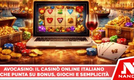 AvoCasino: il casinò online italiano che punta su bonus, giochi e semplicità