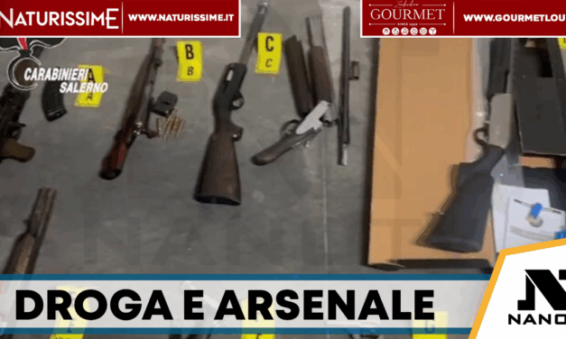 Salernitano, blitz dei carabinieri: droga, armi ed esplosivi