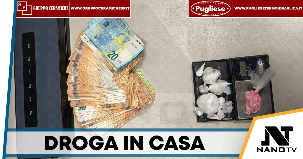 Corso Umberto I, droga in casa: arrestato 38enne