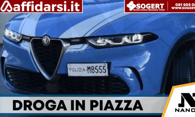 Piazza Enrico De Nicola, sorpreso con la droga: arrestato 30enne dalla Polizia di Stato