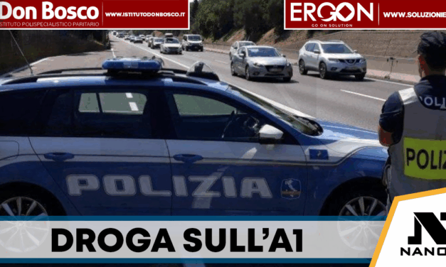 Trasportavano oltre sei chili di droga: due arresti sull’A1 dalla Polizia di Stato