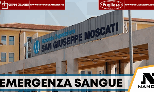 Grave carenza di sangue, l’allarme dal Moscati di Avellino: appello urgente ai donatori