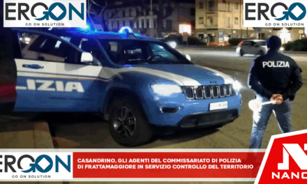 Casandrino: gli Agenti del commissariato di Polizia di Frattamaggiore in servizio controllo del territorio