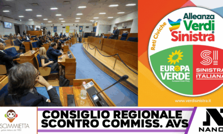 Campania-Commissioni al Consiglio regionale, è scontro: Avs pronta a rompere
