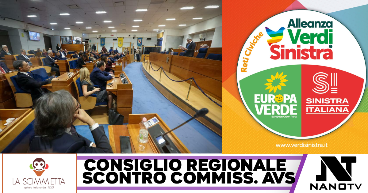 Campania-Commissioni al Consiglio regionale, è scontro: Avs pronta a rompere