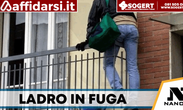 Pagani, ladro acrobata sul balcone: messo in fuga dal proprietario di casa