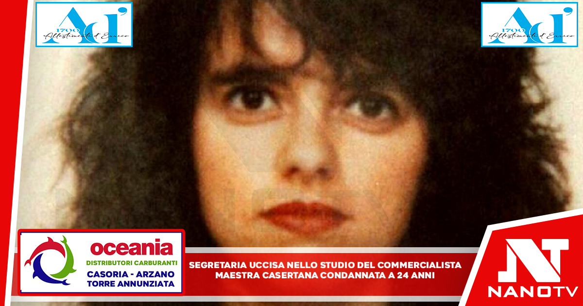 Segretaria uccisa nello studio del commercialista, maestra casertana condannata a 24 anni