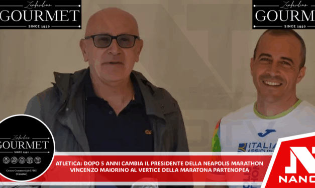 Atletica: dopo cinque anni cambia il presidente della Neapolis Marathon Vincenzo Maiorano al vertice della maratona partenopea, Maurizio Marino nel comitato saggi